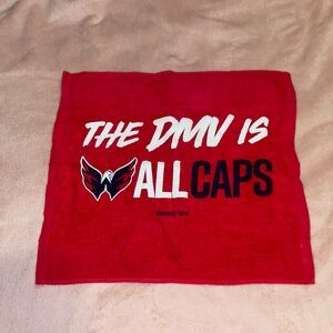 Red Capitals Rally Towel